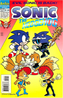Sonic the Hedgehog #24: Click Here for Values
