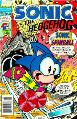 Sonic the Hedgehog #6: Click Here for Values