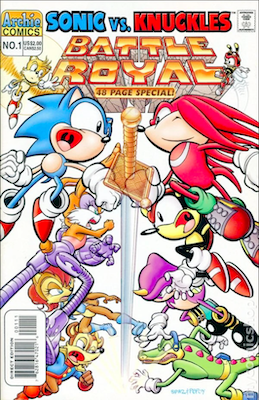 Sonic Super Special #1: Click Here for Values