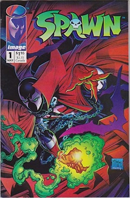 Spawn #1 (Image Comics, 1992). Click for values