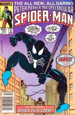 Origin and First Appearance, Sin Eater, Peter Parker, the Spectacular Spider-Man #107, October, 1985. Click for value Origin and First Appearance, Sin Eater, Peter Parker, the Spectacular Spider-Man #107, October, 1985. Click for value