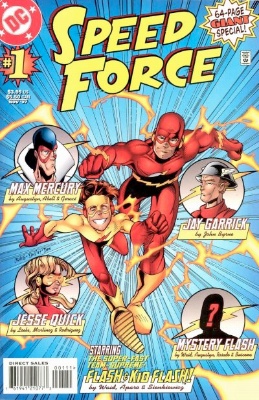 Origin and First Appearance, Cobalt Blue, Speed Force #1, DC Comics, 1997. Click for value