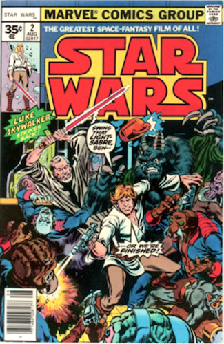 Star Wars #2 1977 35c Price Variant