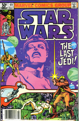 Star Wars comics #49: Last Jedi storyline. Click for values