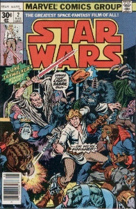 Star Wars Comics 1977 Value: the regular 30c price