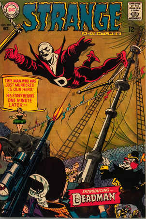 Hot Comics #20: Strange Adventures #205, 1st Deadman. Click to find your copy!