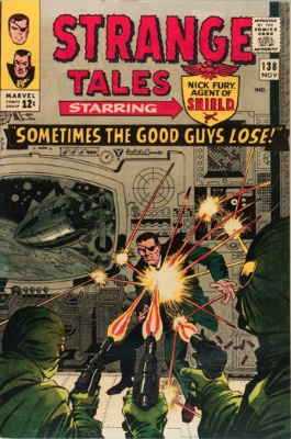 Strange Tales #138, November 1965: First Appearance of Eternity. Click for value