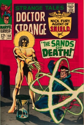 Strange Tales #158, July 1967: The Living Tribunal; Jim Steranko Art. Click for value