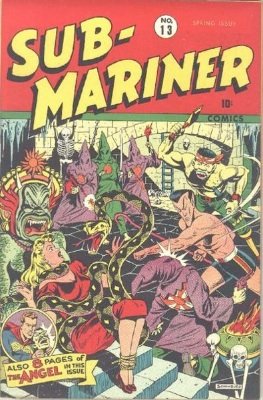 Sub-Mariner by Timely Comics. Click for values