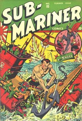 Sub-Mariner Comics #10: Click Here for Values