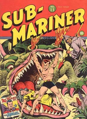 Sub-Mariner Comics #11: Click Here for Values