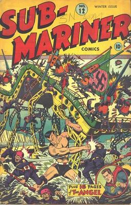 Sub-Mariner Comics #12: Click Here for Values