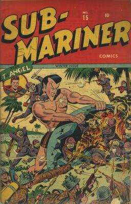 Sub-Mariner Comics #15: Click Here for Values