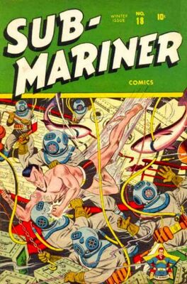 Sub-Mariner Comics #18: Click Here for Values