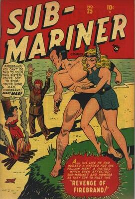 Sub-Mariner Comics #25: Click Here for Values
