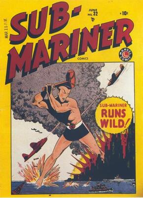 Sub-Mariner Comics #32: Click Here for Values
