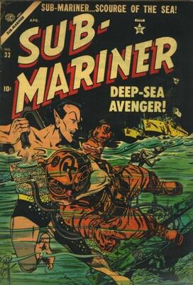 Sub-Mariner Comics #33: Click Here for Values