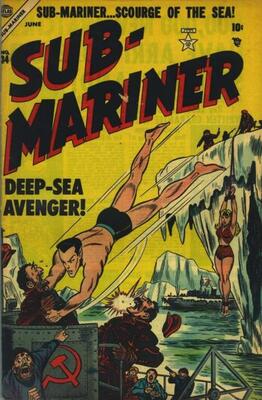 Sub-Mariner Comics #34: Click Here for Values