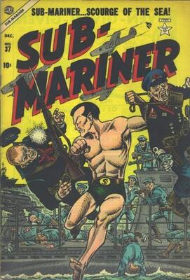 Sub-Mariner Comics #37: Click Here for Values