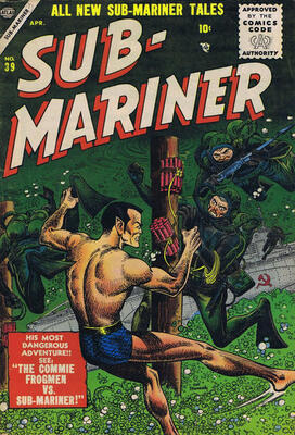 Sub-Mariner Comics #39: Click Here for Values