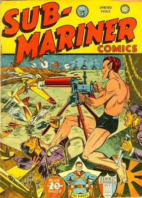 Sub-Mariner Comics #5: Click Here for Values
