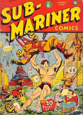 Sub-Mariner Comics #6: Click Here for Values