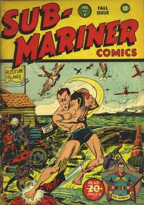 Sub-Mariner Comics #7: Click Here for Values