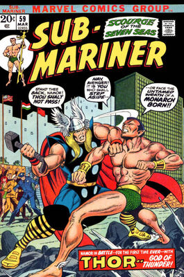 Sub-Mariner #59: Click Here for Values