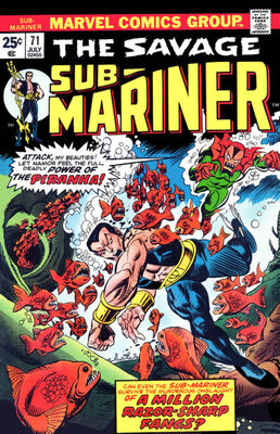 Sub-Mariner #71: Click Here for Values