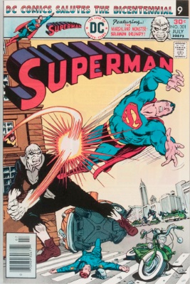 Origin and First Appearance, SKULL, Superman #301, DC Comics, 1976. Click for value