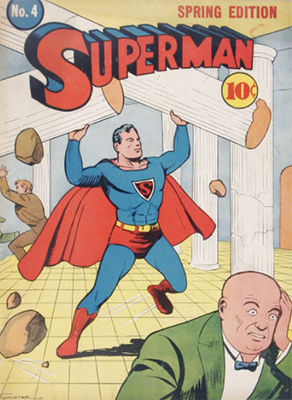 Superman #4: Second Lex Luthor appearance. Click for values