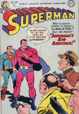 Superman comic books #80: first appearance of Halk Kar. Click for value