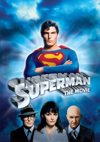 Superman the Movie with the late Christopher Reeve wearing the cape