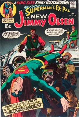 100 Hot Comics: Superman's Pal Jimmy Olsen #134, 1st Darkseid Cameo. Click to buy a copy at Goldin