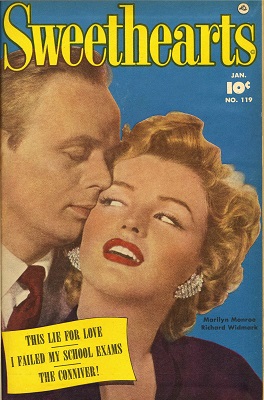 Sweethearts #119 is one of the few comic books with a confirmed Marilyn Monroe cover. Click for values