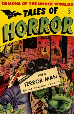 Tales of Horror #1 (1952): First issue in Golden Age horror comic books series. Click for value