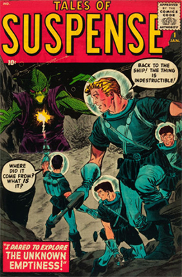 Tales of Suspense #1. Click for current values.