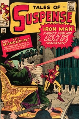 Origin and First Appearance, Mandarin, Tales of Suspense #50, Marvel Comics, 1964. Click for value