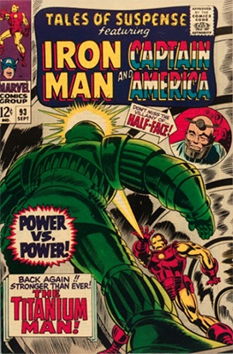 Origin and First Appearance, MODOK, Tales of Suspense #93, Marvel Comics, 1967. Click for value