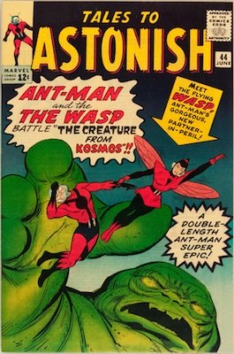 The Wasp: Ant-Man and the Wasp. First Appearance: Tales to Astonish #44. Click for values