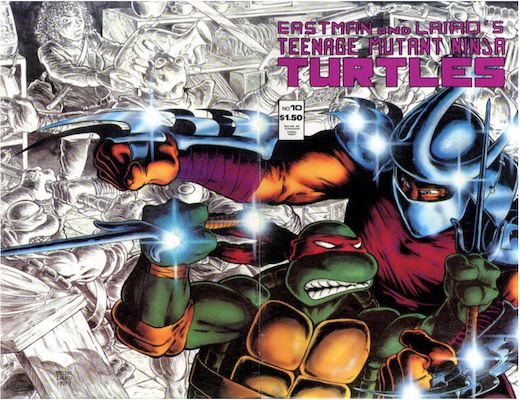 Teenage Mutant Ninja Turtles #10 (1987). Click for values