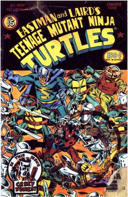 Teenage Mutant Ninja Turtles #15 (1988). Click for values