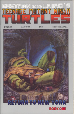 Teenage Mutant Ninja Turtles #19 (1989). Click for values