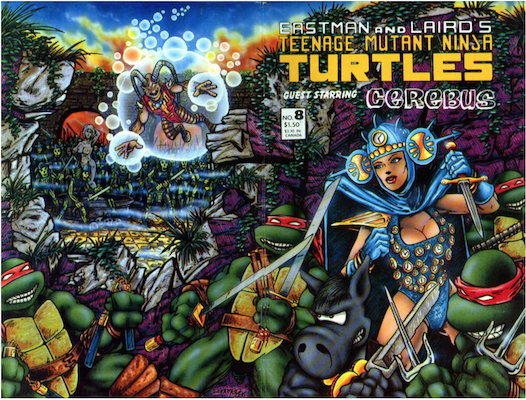 Teenage Mutant Ninja Turtles #8 (1986). Click for values