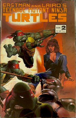 Teenage Mutant Ninja Turtles #2 (1984): 2nd Appearance of Turtles. 2nd printing. Click for value