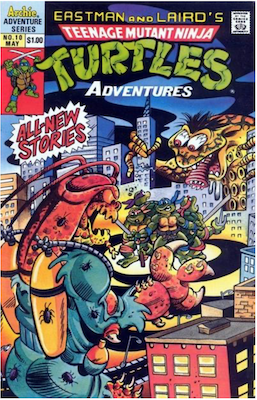 Teenage Mutant Ninja Turtles Adventures #10 (1989): Archie Publications. Click for values