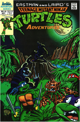 Teenage Mutant Ninja Turtles Adventures #15 (1989): Archie Publications. Click for values