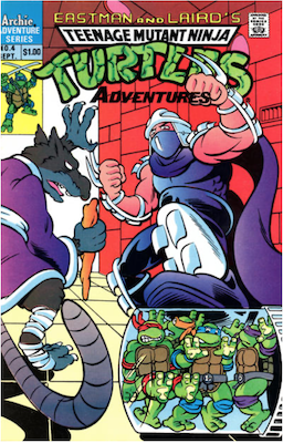 Teenage Mutant Ninja Turtles Adventures #4 (1989): Archie Publications. Click for values