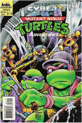 Teenage Mutant Ninja Turtles Adventures #64 (1989): Archie Publications. Click for values