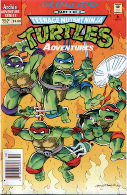 Teenage Mutant Ninja Turtles Adventures #72 (1989): Archie Publications. Click for values